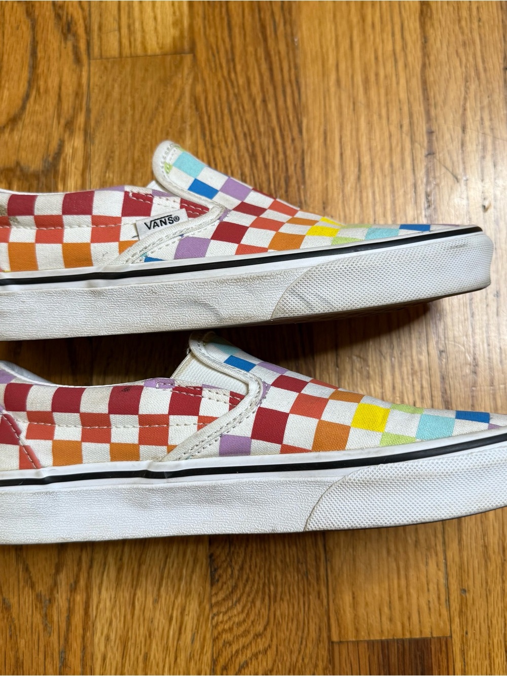 Vans ColorBlock Slip Ons - Picture 6 of 9